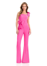 ASHLEYlauren Bow Jumpsuit 12052
