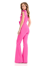ASHLEYlauren Bow Jumpsuit 12052