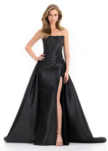 ASHLEYlauren Mikado Ball Gown Dress 12056