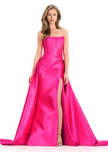 ASHLEYlauren Mikado Ball Gown Dress 12056