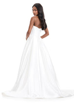 ASHLEYlauren Mikado Ball Gown Dress 12056