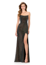ASHLEYlauren Sparling Heat Set Prom Dress 12067