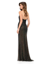 ASHLEYlauren Sparling Heat Set Prom Dress 12067