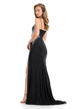 ASHLEYlauren Embellished Prom Dress 12071