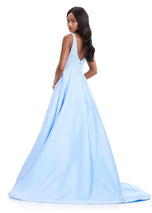 ASHLEYlauren Pearl Ball Gown Prom Dress 12160