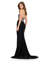 ASHLEYlauren Strapless Ice Queen Prom Dress 12197