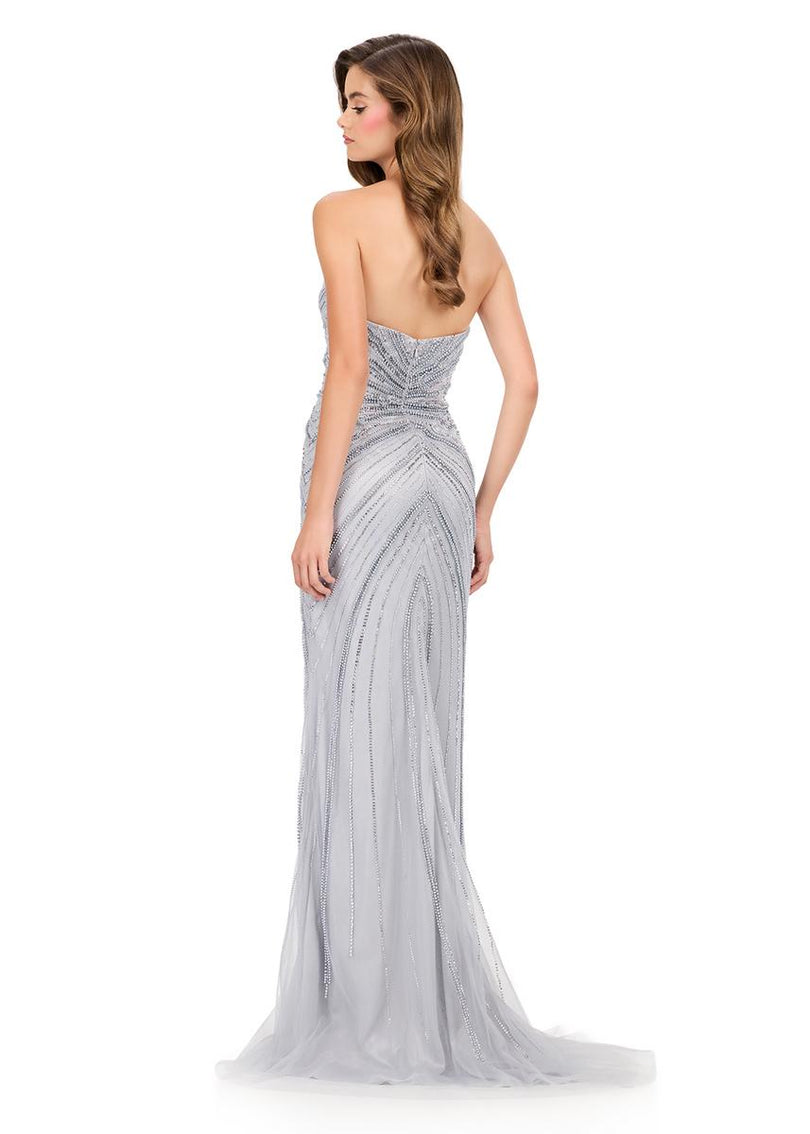 ASHLEYlauren Strapless Fitted Prom Dress 12201 ASHLEYlauren Strapless Fitted Prom Dress 12201