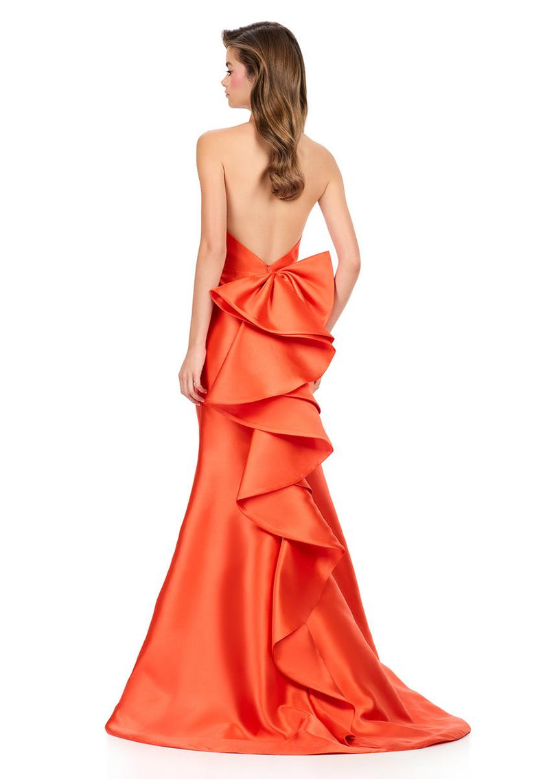 orange halter prom dress Halter Orange Beading Satin Beading A Line Prom Dress