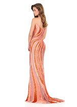 ASHLEYlauren Strapless Beaded Prom Dress 12231 - B