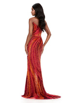 ASHLEYlauren Strapless Beaded Prom Dress 12231 - B