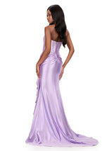 ASHLEYlauren Tight Jersey Prom Dress 12240
