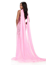 ASHLEYlauren Strapless Fitted Lace Prom Dress 12257