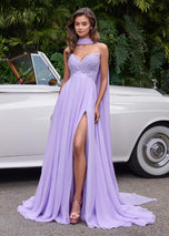 ASHLEYlauren Empire Waist Prom Dress 12258