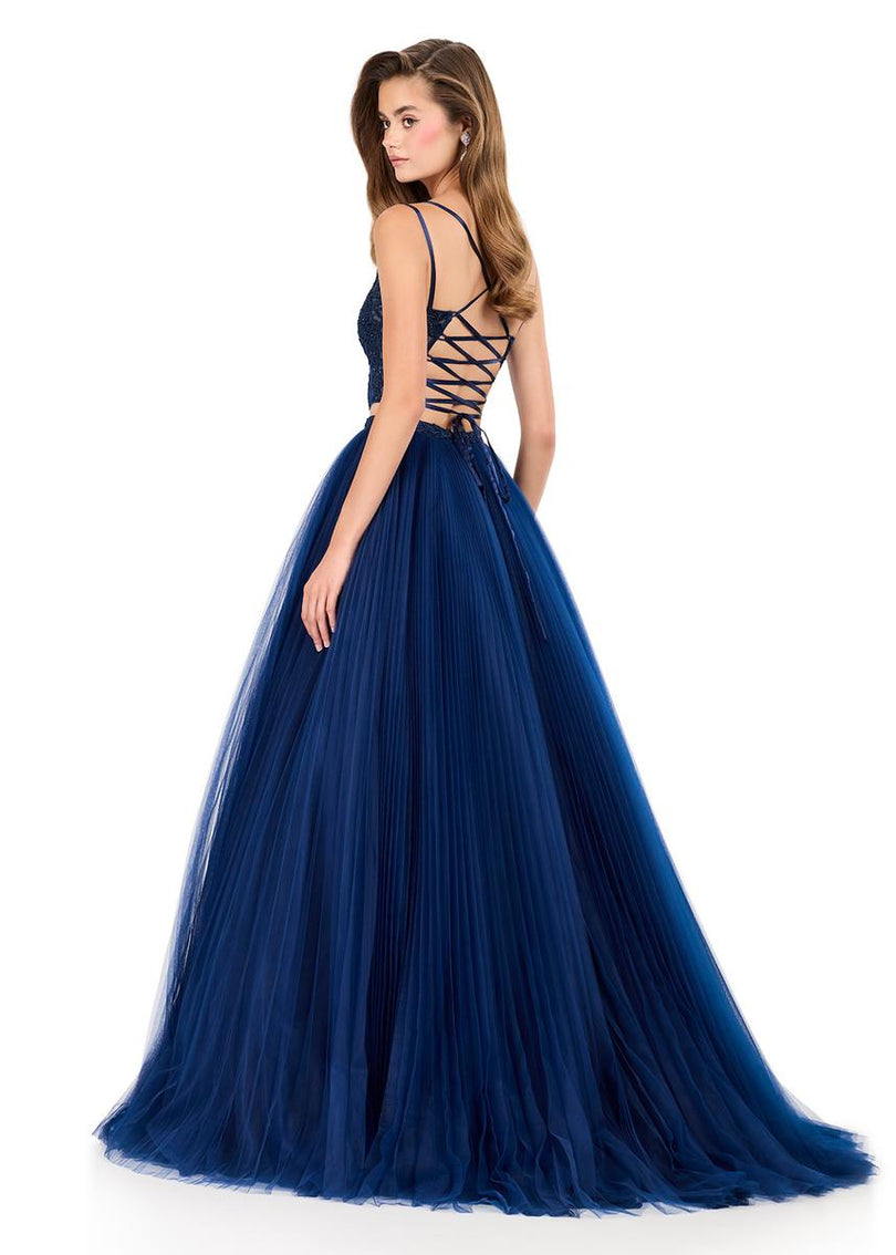 ASHLEYlauren Two Piece A-Line Prom Dress 12259