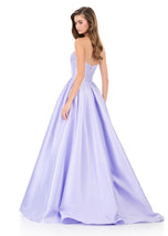 ASHLEYlauren Mikado Corset Ball Gown Dress 12264