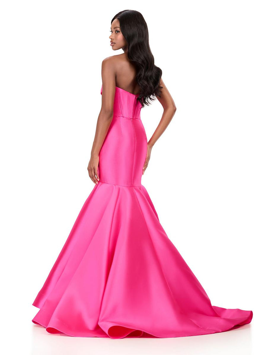 ASHLEYlauren Mermaid Mikado Prom Dress 12278