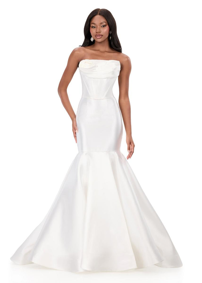 ASHLEYlauren Mermaid Mikado Prom Dress 12278