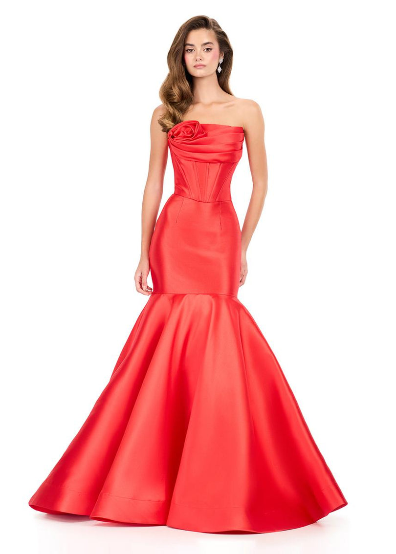 ASHLEYlauren Mermaid Mikado Prom Dress 12278