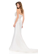 ASHLEYlauren Tight Bow Prom Dress 12279