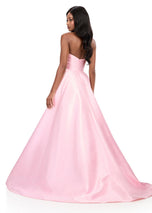 ASHLEYlauren Mikado Ball Gown Prom Dress 12280