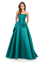 ASHLEYlauren Mikado Ball Gown Prom Dress 12280