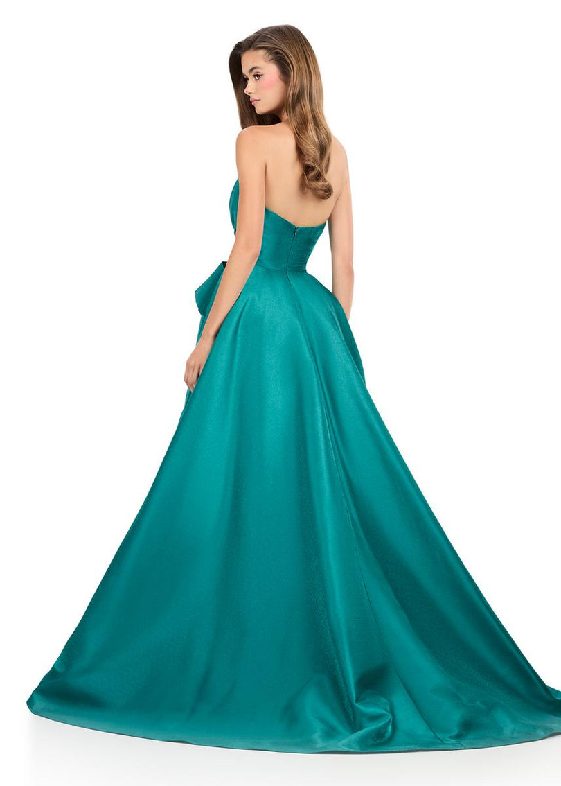 ASHLEYlauren Mikado Ball Gown Prom Dress 12280
