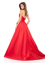 ASHLEYlauren Mikado Ball Gown Prom Dress 12280