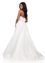 ASHLEYlauren Mikado Ball Gown Prom Dress 12280
