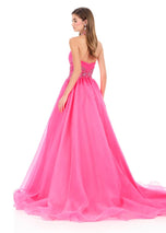 ASHLEYlauren Organza Ballgown Prom Dress 12283