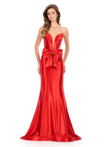 ASHLEYlauren Strapless Sweetheart Prom Dress 12284