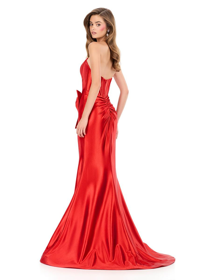 ASHLEYlauren Strapless Sweetheart Prom Dress 12284