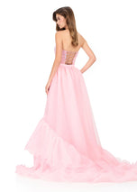 ASHLEYlauren Ruffle Overskirt 12294