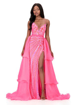 ASHLEYlauren Organza Overskirt 12295