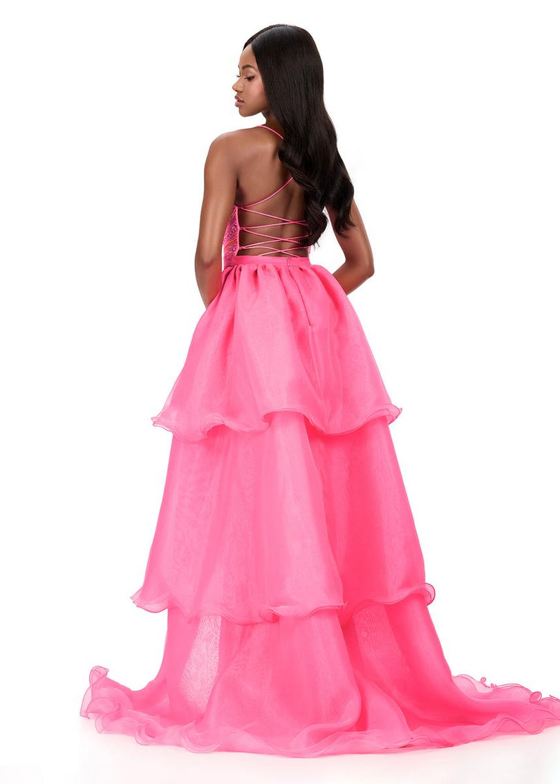 ASHLEYlauren Organza Overskirt 12295