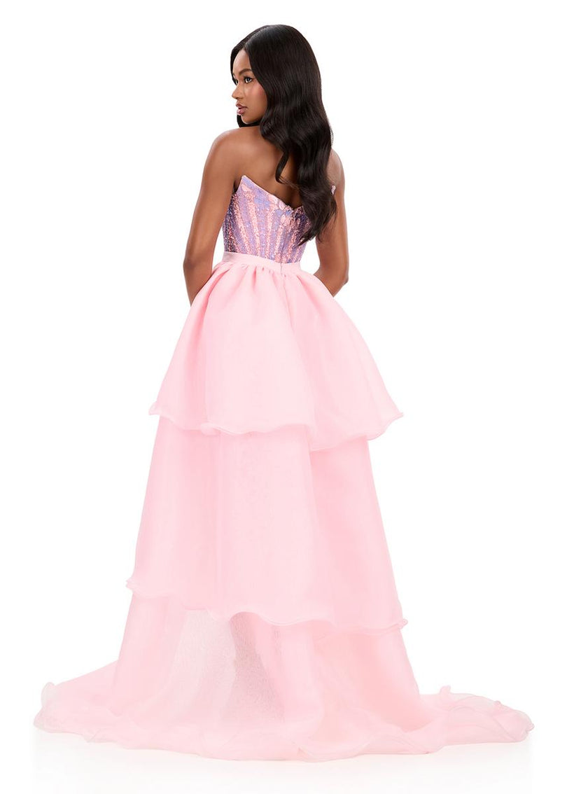 ASHLEYlauren Organza Overskirt 12295