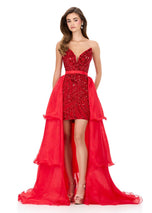 ASHLEYlauren Organza Overskirt 12295
