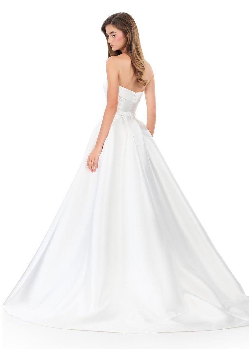 ASHLEYlauren Strapless Mikado Prom Dress 12297
