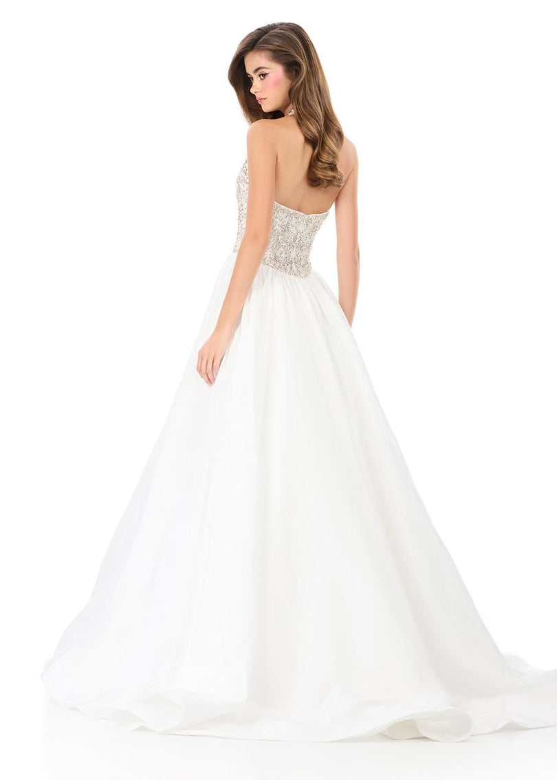 ASHLEYlauren Taffeta Halter Pageant Dress 12299