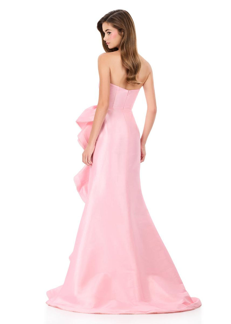 ASHLEYlauren Taffeta Ruffle Prom Dress 12309