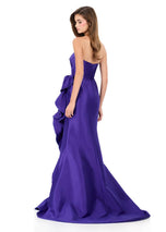 ASHLEYlauren Taffeta Ruffle Prom Dress 12309