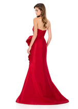 ASHLEYlauren Taffeta Ruffle Prom Dress 12309