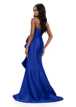 ASHLEYlauren Taffeta Ruffle Prom Dress 12309