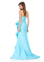 ASHLEYlauren Taffeta Ruffle Prom Dress 12309