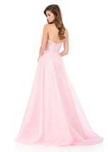 ASHLEYlauren Organza Bow Ballgown 12314
