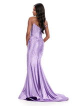 ASHLEYlauren Beaded Corset Prom Dress 12356