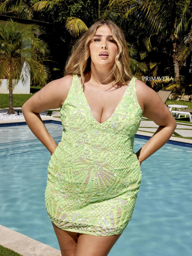 Curvy by Primavera Dress 14024