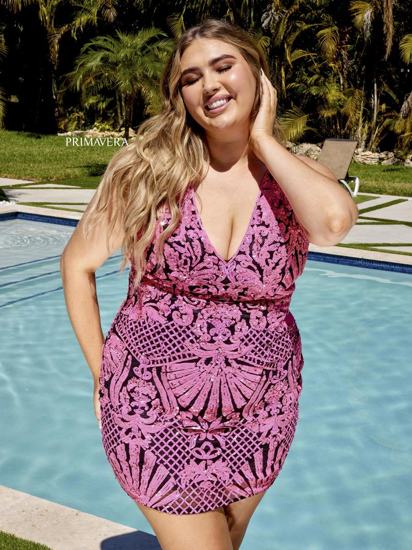 Curvy by Primavera Dress 14024
