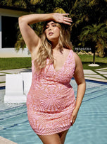Curvy by Primavera Dress 14024