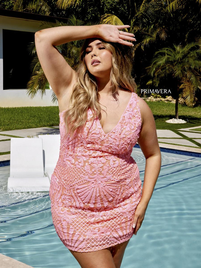 Curvy by Primavera Dress 14024