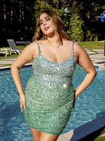 Curvy by Primavera Dress 14025